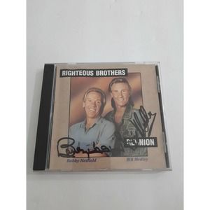 Righteous Brother The Reunion CD HAND SIGNED by Bill and Bobby